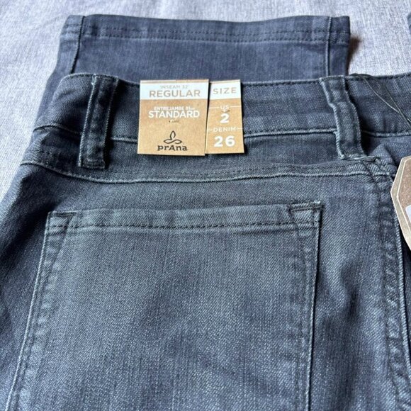 prAna Women's Jada Jean, Denim Solid,  2 Regular - Picture 3 of 7